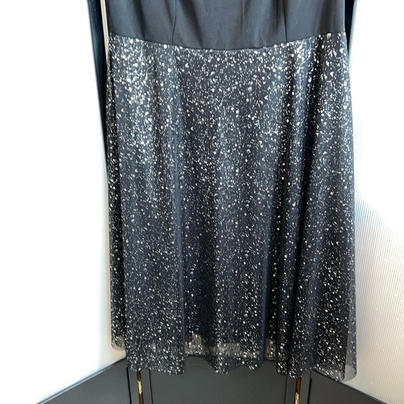 Earo 2XL Black A-line Zipper Dress - Picture 2 of 8